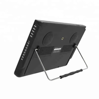 Televisor pequeño de 14 pulgadas con carga Led, monitor portátil, Tv digital Atsc Isdb, Tv digital de 2000