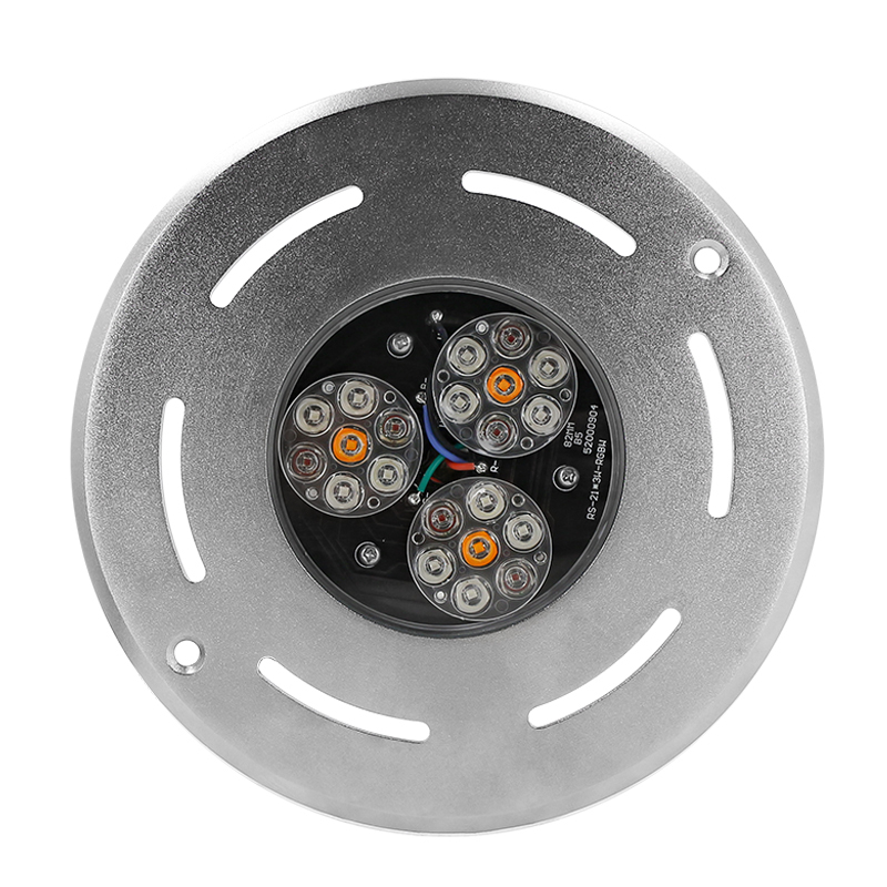 316L Stainless Steel LED Pool Light for Fountain Swimming Pool Use 24V Water Jet Changing RGBW IP68 Decorative Underwater Light