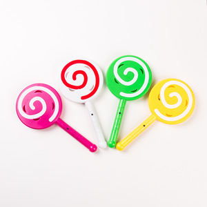 Light Up Lollipop Plastic Toy Flashing <b>Candy</b> <b>Stick</b> For Children Age 5 To 7 Years Unisex Street Vendor Night Market Use - Product Image 2