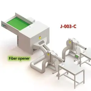 Polyester fiber filling machine Pillow cushion production unit Cushion Portable Fiber Stuffing Machines