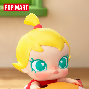 Figurine authentique POP MART Baby Molly & Big Ear Cat Prank, Ornement en PVC exquis, Article de collection tendance, Cadeau d'anniversaire - Product Image 4