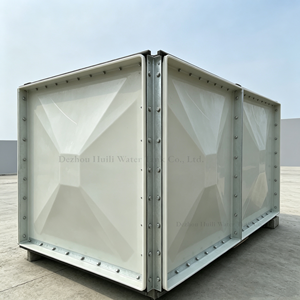 Réservoir d'eau modulaire de haute qualité en FRP GRP SMC en fibre de verre, réservoir de stockage d'eau de 10 000 <span class=keywords><strong>litres</strong></span> - Product Image 1
