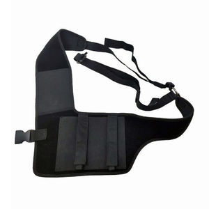 सार्वभौमिक कंधे नियोप्रोन बंदूक होल्स्टर को सेल फोन बैग के साथ समायोज्य सामरिक अंडरआर्म छाती होल्स्टर - Product Image 1