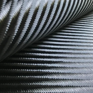Tela de fibra de carbono tejida de sarga 2*2 3K 200g 240g Tela de fibra de carbono para automóviles Bolsas Industria de zapatos para niños y niñas - Product Image 1