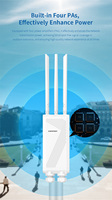 COMFAST CF-EW87 Wifi7 Omnidireccional de Doble Banda 3600Mbps AP Punto de Acceso Exterior Router Wifi Bridge