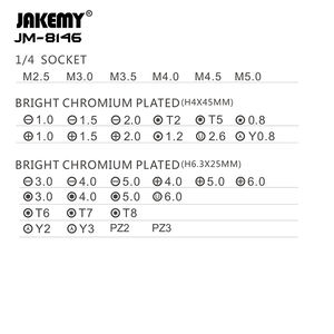 Kit de réparation multifonctionnel manuel 47-en-1 pour la maintenance domestique et le bricolage, outils de réparation de cartes mères d'ordinateurs portables et de téléphones, boîte de rangement mobile - Product Image 6