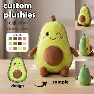 Fabricant de jouets en peluche personnalisés, faible MOQ, loup à gilet rayé de dessin animé, poupée en peluche personnalisée de personnages d'anime, jouet en peluche avec <span class=keywords><strong>logo</strong></span> personnalisé - Product Image 4