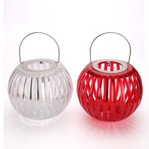 Lámpara Solar de Cristal para Exteriores, Lámpara Colgante de Pared, Decoración de Jardín LED, Sensor de Luz, Encendido/Apagado Automático - Product Image 4
