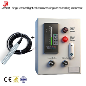 משדר רמת נוזלים עם תצוגה דיגיטלית 4-20mA, בקר חיישן לגילוי מפלס מים במיכל, גשש מדידת מפלס טבול - Product Image 1