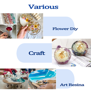 Veloce cura 4H Demold Art chiaro di cristallo in resina epossidica 1:1 Hardner all'ingrosso Kit per arti e mestieri creatività gioielli fiore - Product Image 3