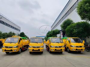 รถดูดสิ่งปฏิกูลแบบไฮโดร-แวค DFAC 3CBM 95 แรงม้า สำหรับทำความสะอาดท่อระบายน้ำและสิ่งปฏิกูลเคลื่อนที่ในเขตเทศบาล - Product Image 4