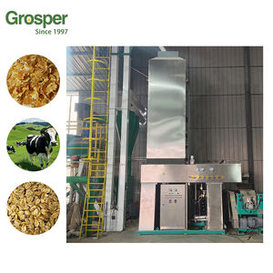 Línea de Producción de Hojuelas de Maíz de 1tph, Máquina de Hojuelas de Maíz para Alimentación de Ganado, Línea de Producción de Alimento para Ganado Rumiantes - Product Image 1