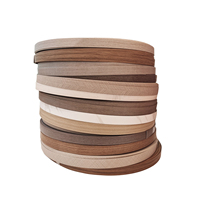 Bande décorative autocollante en PVC mélaminé imitation bois naturel, dorée, pour bordure de porte d'armoire et table métallique