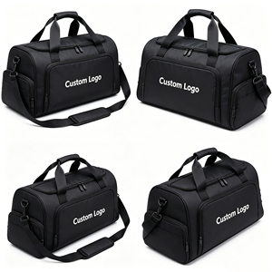 Sac de sport imperméable personnalisé avec logo, sac de voyage portable avec bandoulière pour la salle de sport, le fitness et le camping - Product Image 6