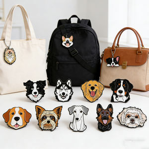 Pin de Esmalte Personalizado, Broches de Esmalte Duro y Blando, Lindos Pines de Esmalte de <span class=keywords><strong>Perros</strong></span> de la Familia, Broche de Animales de Dibujos Animados para el Día del Padre - Product Image 2