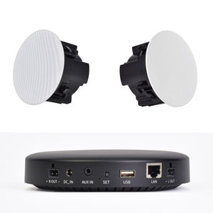 ลำ<span class=keywords><strong>โพ</strong></span><span class=keywords><strong>ง</strong></span>ไร้สายแบบฝัง<span class=keywords><strong>เพดาน</strong></span> Cloudyx CS-8 |   อินพุต USB และ WiFi แบบดูอัลแบนด์ขนาด 6.5 นิ้ว สำหรับโฮมเธียเตอร์และระบบเสียงทั่วบ้าน - Product Image 1