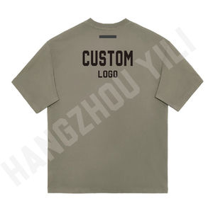 T-shirt da <span class=keywords><strong>uomo</strong></span> S22 in cotone pesante, stile streetwear, <span class=keywords><strong>oversize</strong></span>, abbigliamento <span class=keywords><strong>uomo</strong></span>. - Product Image 4