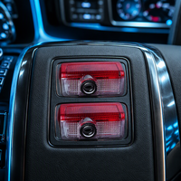 Projecteur laser de bienvenue personnalisable pour seuil de porte de voiture ZX W213 12V avec logo