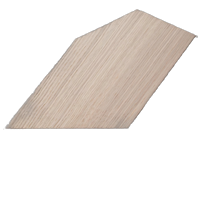 Parquet en chêne blanc premium, tuiles pentagonales, bois d'ingénierie avec micro-biseau