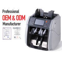 Compteuse de billets, classificateur de billets, machines à compter l'argent avec détection UV MG IR