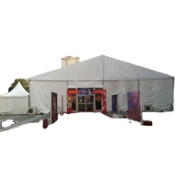 10x12 10x15 10x20 10x30 10x40 10x50m maria ma salon bâche pvc blanche avec plancher de cassette