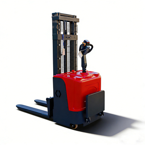 Envío Gratis Apilador Eléctrico de 1000kg 1500kg, Apiladores Eléctricos con Operador a Bordo, Apilador Eléctrico de 2 Toneladas, Carretilla Elevadora - Product Image 1