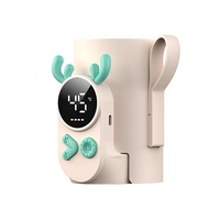 Chauffe-biberon pour bébé, fonctionne sur piles, 18W, chauffage à température constante, gadget portable, universel, matériau ABS, OEM