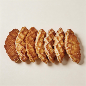 <span class=keywords><strong>Centre</strong></span> <span class=keywords><strong>de</strong></span> <span class=keywords><strong>table</strong></span> DIY Durable Faux Liege Waffle Display Model for Bakery Visual Merchandising Design and Sweet Treat Displays - Product Image 2