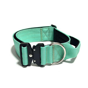 Correa Táctica para Perro con Clip de Aluminio, Acolchado de Neopreno y Cinta de Nailon Suave Premium Personalizada con Logotipo - Product Image 3