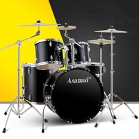 Wholesale Drumset Percussion Instrument Drum Set Five Drum 2 Cymbals for Beginner