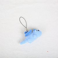 Porte-clés Amigurumi Dinosaures au Crochet, Porte-clés Faits Main, Amigurumis en Gros, Tricot Dinosaure Dragon