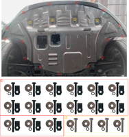 Protection de carter moteur 3D en acier anti-éclaboussures pour Hyundai Elantra 2016-2020