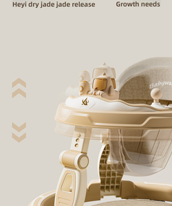 Andador para Bebés 3 en 1 Plegable, Anti-O-leg y Anti-Vuelco, con Música y Asiento, para Niños de 0 a 3 Años, Directo de Fábrica - Product Image 6