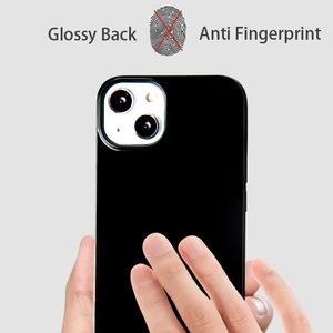 Venta al por mayor barato brillante Anti huella digital Flexible TPU <span class=keywords><strong>fundas</strong></span> de teléfono <span class=keywords><strong>para</strong></span> iPhone 16 15 14 13 12 Pro Max móvil contraportada - Product Image 4