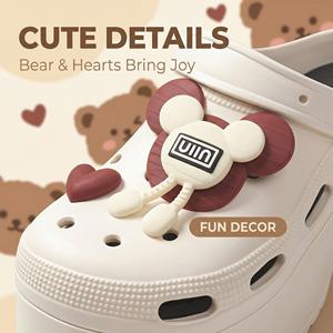 Zuecos Planos de Malla Antideslizantes para Mujer, Moda de Verano, Aumentan la Altura 5cm, Zapatos de Exterior para Mujer - Product Image 4