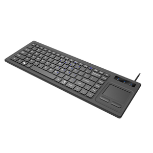 Nuevo Teclado Industrial Todo en Uno con Panel Táctil, Interruptor de Tijera, Control de Rack, <span class=keywords><strong>USB</strong></span>, Cableado, Resistente, Combo de Teclado y Ratón para Servidor - Product Image 3