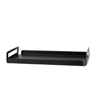 Plateau en métal doré et coloré, pour service de luxe, avec poignée, pour le stockage des aliments, style moderne, pour la Table, décoratif