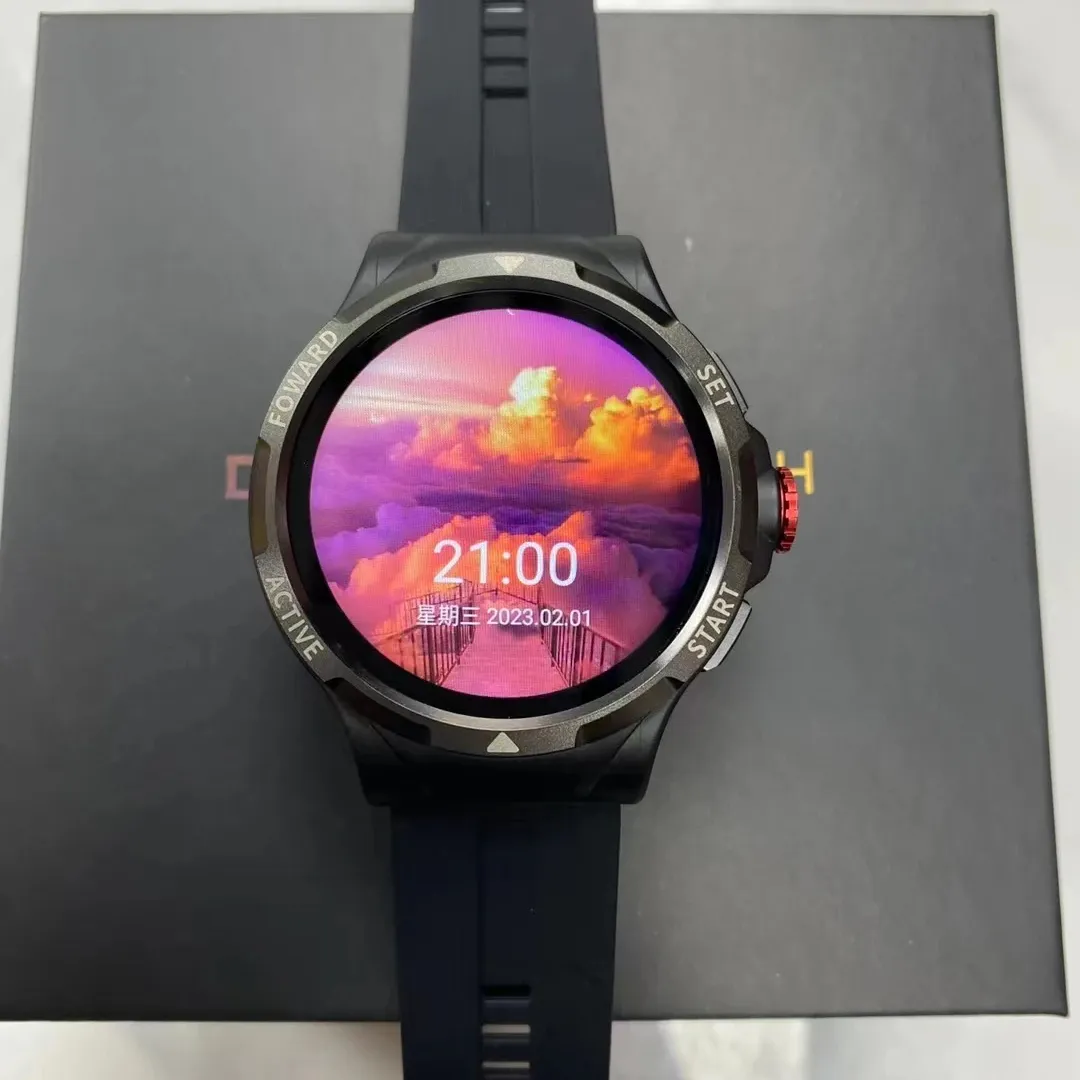 2024 Nieuwjaarsgeschenken Nieuwste Versie V10 Smartwatch 1.43 Kleur Touchscreen Android 9.0 Draagbare Apparaten Smart Watch Ondersteuning Ins