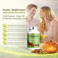 Capsules de Saw Palmetto et de graines de citrouille de haute qualité pour favoriser la croissance des cheveux et améliorer la santé de la prostate, complément alimentaire