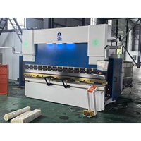 Machine de pliage électrique 130T/4000 AX68T 4 + 1 axes Machine automatique de presse plieuse de tôle d'acier CNC