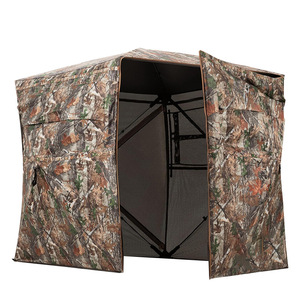 Cubierta de Caza de Poliéster con Visión Panorámica de 270 Grados, Toldo Desplegable para Ciervos 147x147x167cm para Caza - Product Image 5