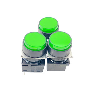 Interrupteur à voyant lumineux Yaskawa vert 5V DC LED pour commande manuelle de robot - Product Image 4