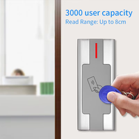 Lecteur de carte Rfid étanche IP67 125khz système de sécurité de contrôle d'accès de porte autonome avec carte principale