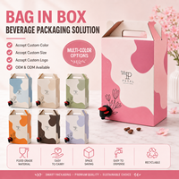 Pochettes souples personnalisées 3L 5L de qualité alimentaire, anti-humidité, avec bec verseur et valve supérieure pour vin, bière, jus et boissons énergisantes, sérigraphiées