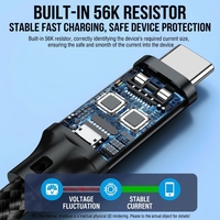 Cable de Carga Rápida PD de 60W USB-A a Tipo-C USB3.2 10Gbps, Cable de Datos de Alta Velocidad con Trenzado de Nailon de 0.2m-3m, Venta al Por Mayor