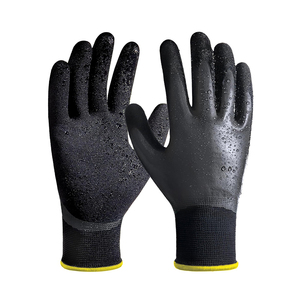 Gloveman không thấm nước không trượt làm việc găng tay cho nam giới phụ nữ cao su <span class=keywords><strong>latex</strong></span> tráng găng tay an toàn cho vườn ngoài trời xây dựng - Product Image 1