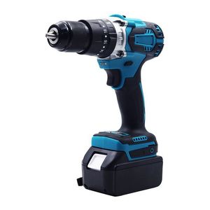 Taladro de impacto industrial de 13 mm con motor sin escobillas, batería de iones de litio y empuñadura tipo pistola para perforación e instalación - Product Image 4