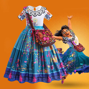 Magic Full House per bambini <span class=keywords><strong>serie</strong></span> abito da principessa bianco per ragazze nuova collezione autunno e inverno per le dimensioni casuali di Halloween - Product Image 1