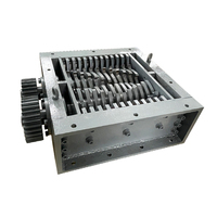Trituradora Industrial de Doble Eje para Chatarra Metálica, Caja/Carcasa/Chasis con Cuchilla SKD11 en Venta