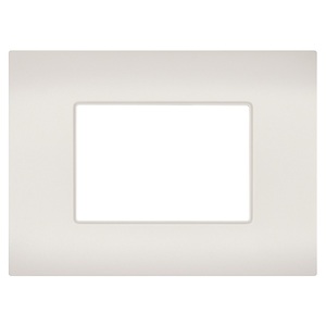 Plaque perlée 3 places compatible avec Vimar Arke - Product Image 1